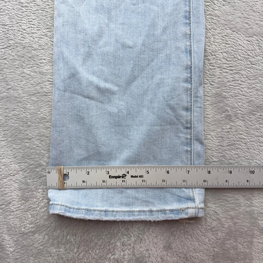 American Eagle Jeans Womens 2 Light Blue Kick Boot Bootcut Stretch Denim Denim
